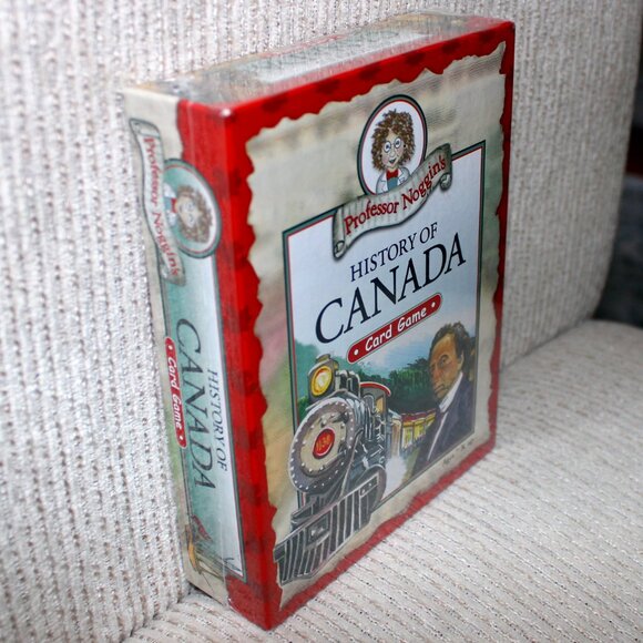 3/$55❤️new sealed Professor Noggin’s History of Canada Card Game Kids Trivia - Picture 2 of 6